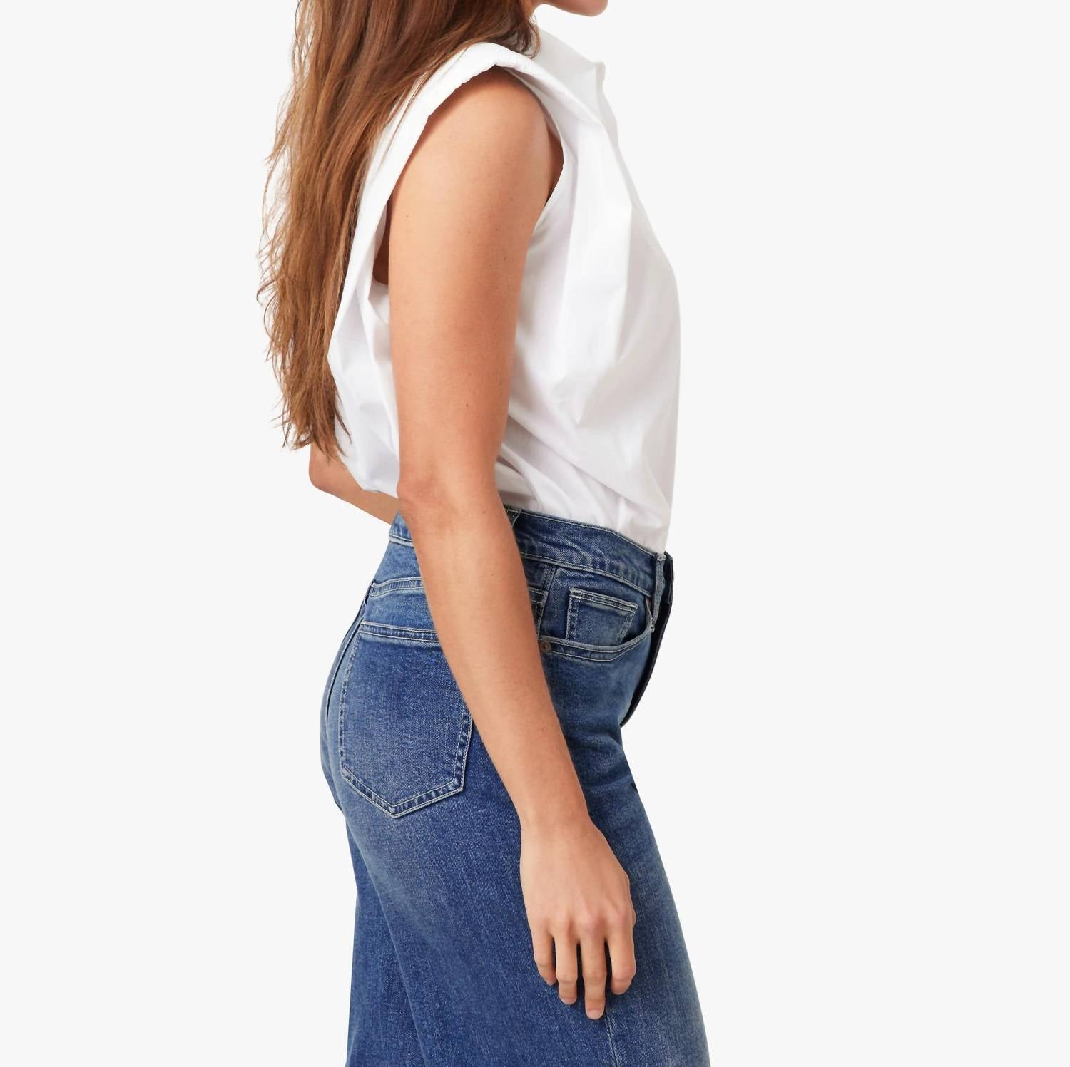 Habitual - Sleevless Shoulder Pad Shirt