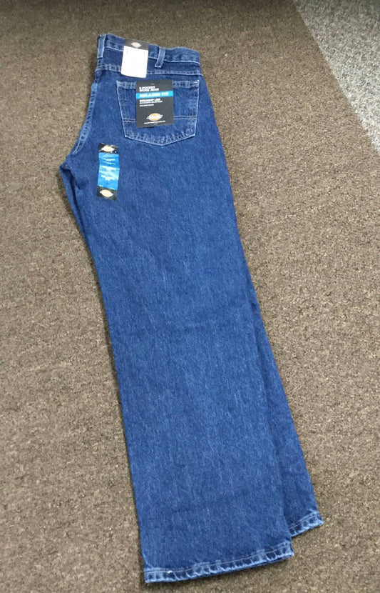 Dickies - Men's 5 Pocket Straight Leg Work Jeans