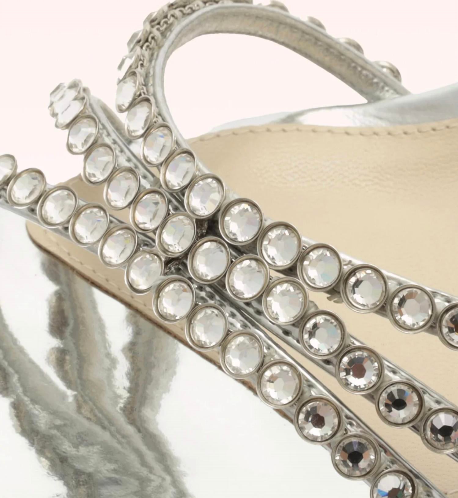 Alexandre Birman - Women's Ray Crystals Block 70 Sandal