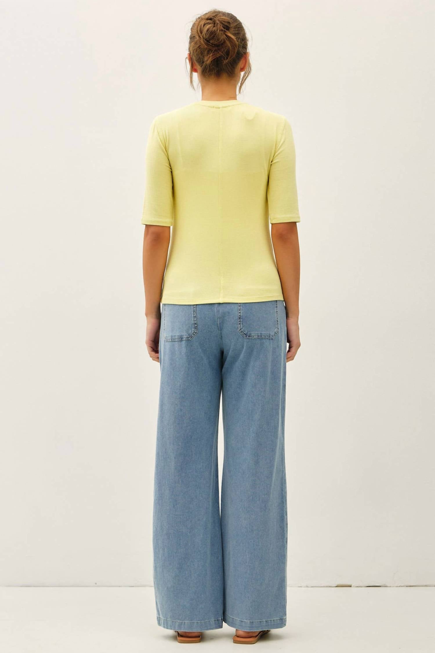 Be Cool - Cassidy Knit Denim Pants