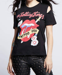 Recycled Karma - Rolling Stones Slit Sleeve Tee