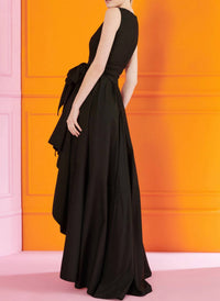 Talbot Runhof - Cotton Poplin High Low Dress