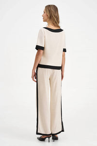 M Made In Italy - Short Sleeve Round Neck Top