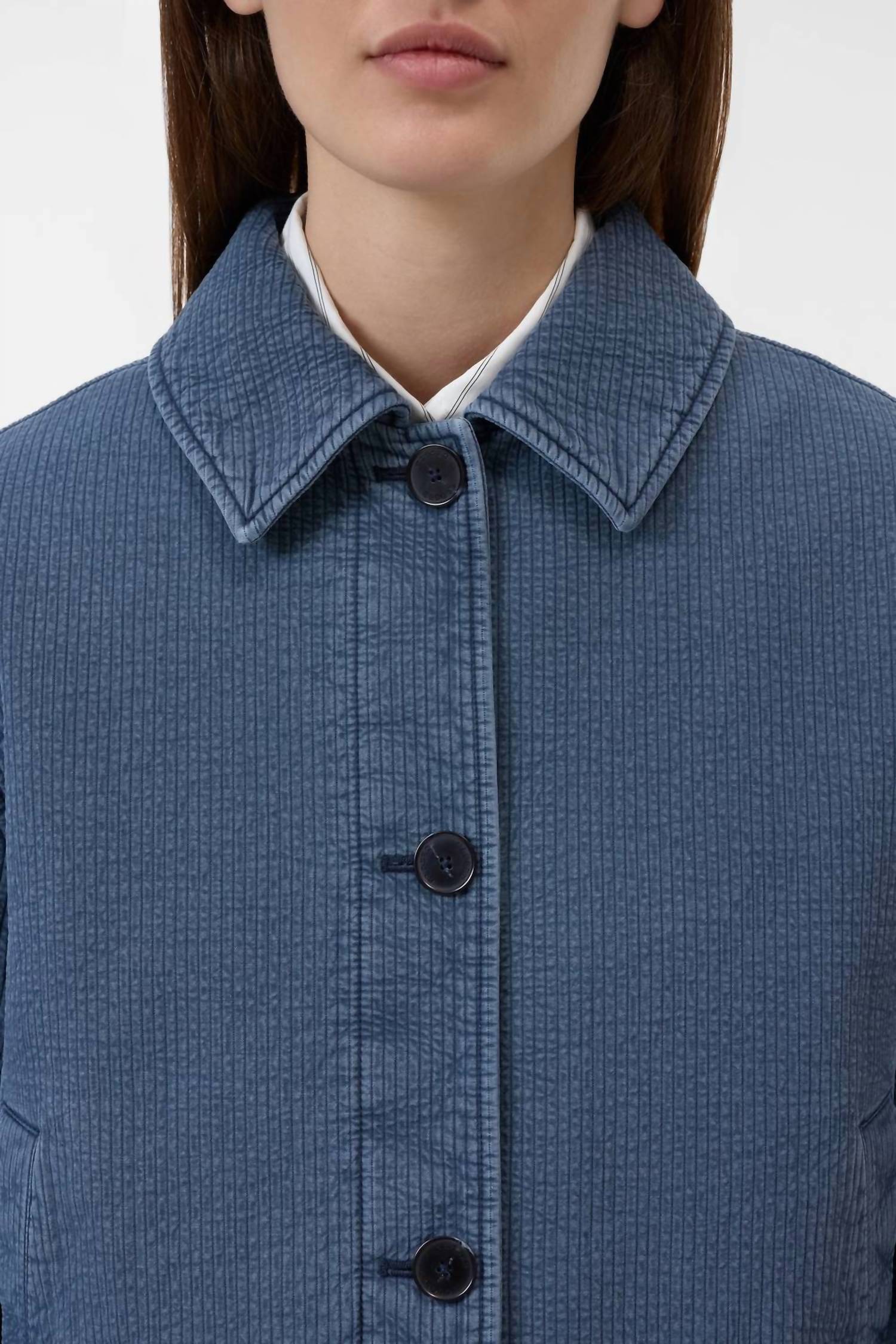 Closed - Cropped A Line Denim Jacket