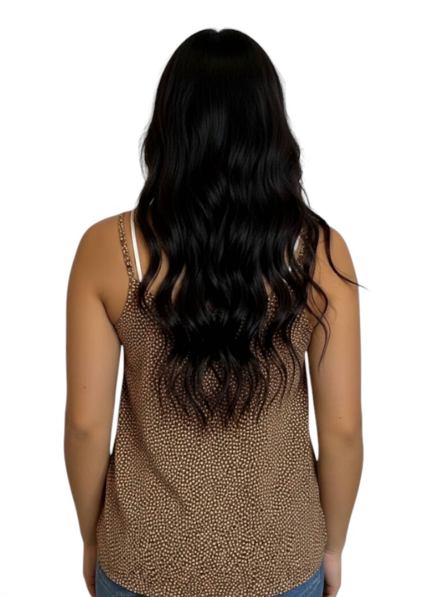 Blu Pepper - V-neck Dot Cami Top