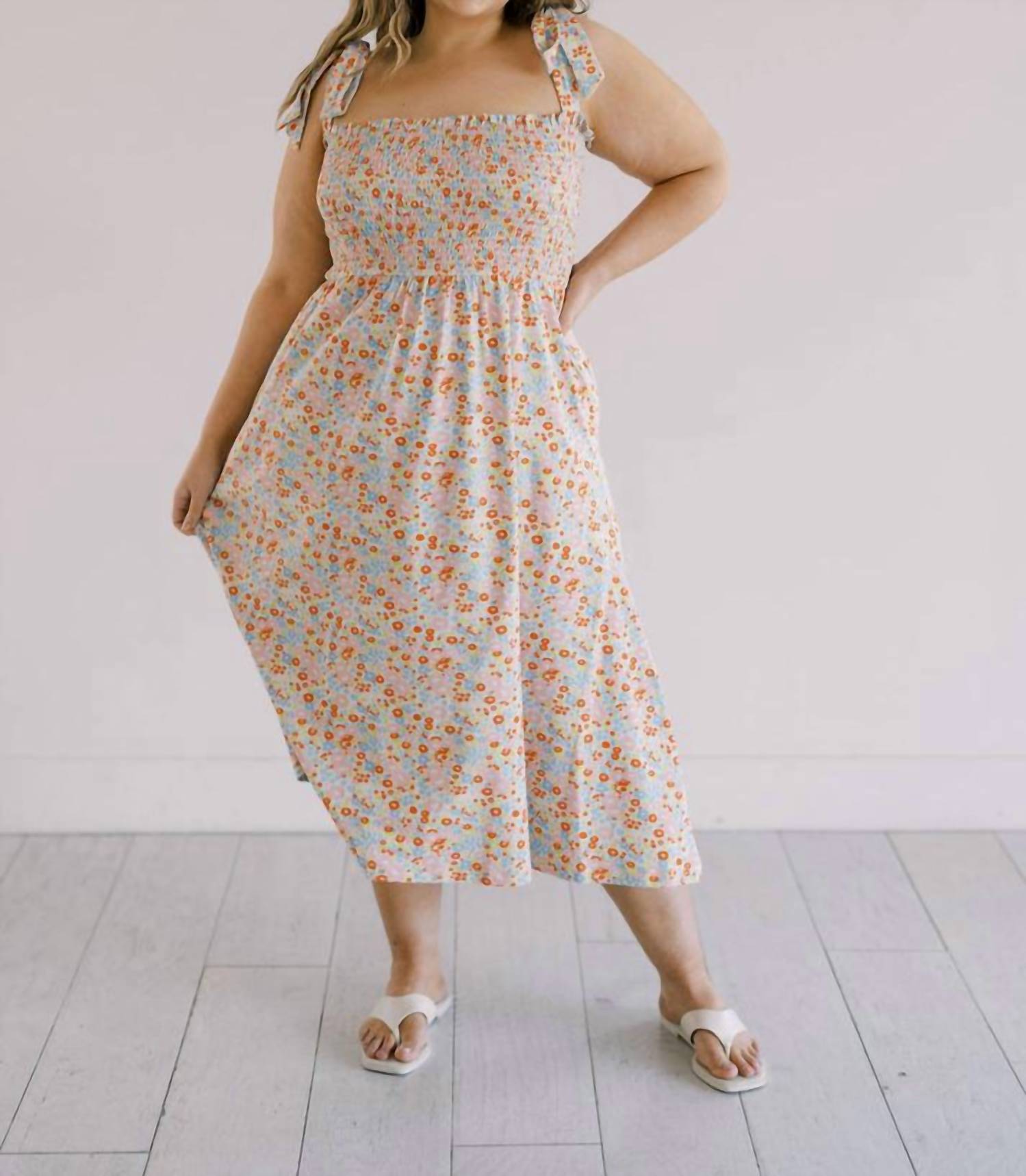 Polished Prints - Everyday Smock Midi Dress