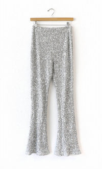 Bianca Sequin Kick Flare Pant