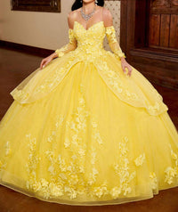 Mary'S Bridal - Spaghetti Straps Pannier Skirt Quinceanera Gown