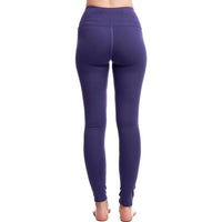 GOLDHAUS Moto Rider Leggings in violet - women's pants - detail view