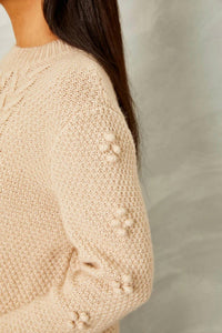 Cartolina Nantucket - Amie Cable Knit Sweater