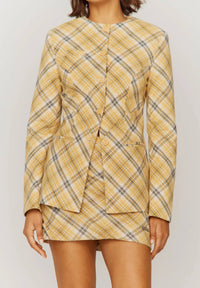 House Of Sunny - Bias Cut Mini Skirt