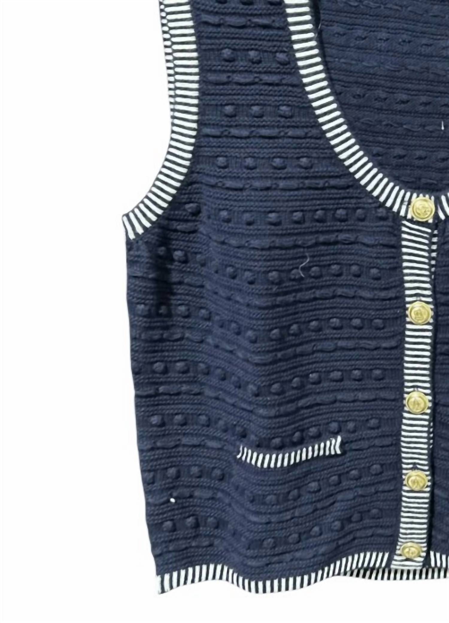 Nyland - Women's Marceline Sleeveless Sweater Vest