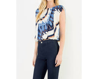 Thml - Sleeveless Abstract Top