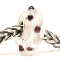 Trollbeads Women's Dot Glass Bead Charm in silver - women's accessory - detail view