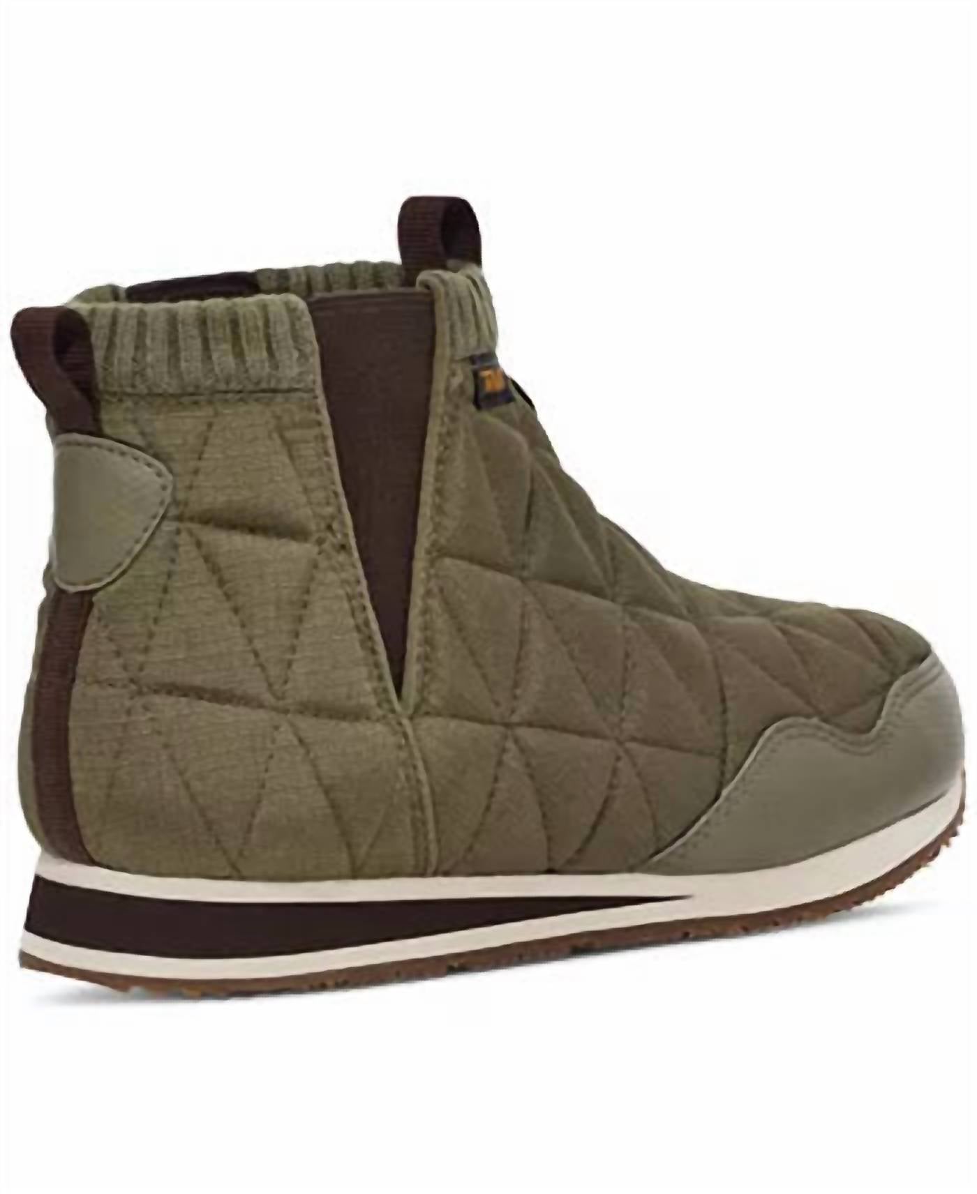Teva - Women’s Re Ember Mid Quilted Slip-on Ankle Booties