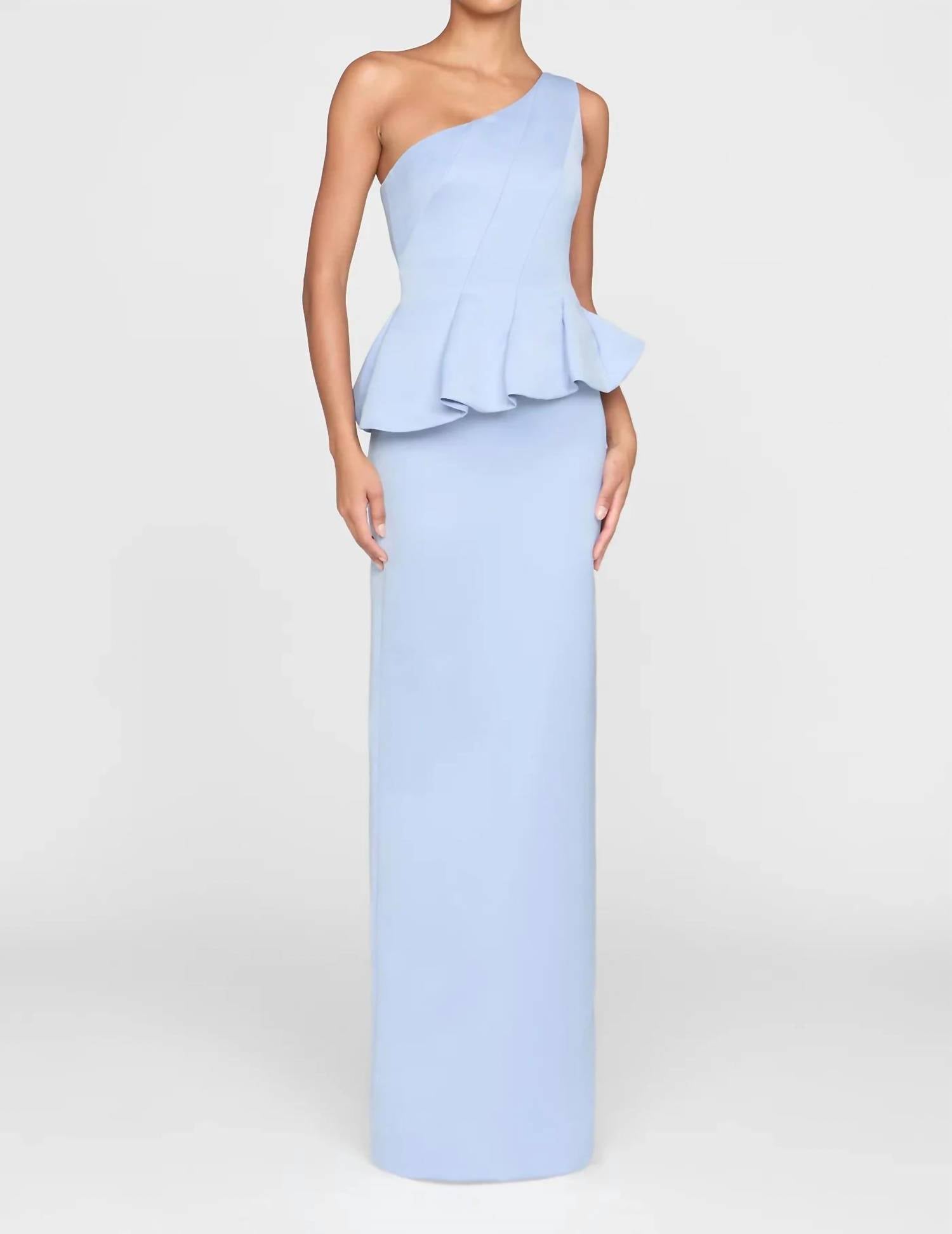 Theia - Zenobia Duchess Satin Gown