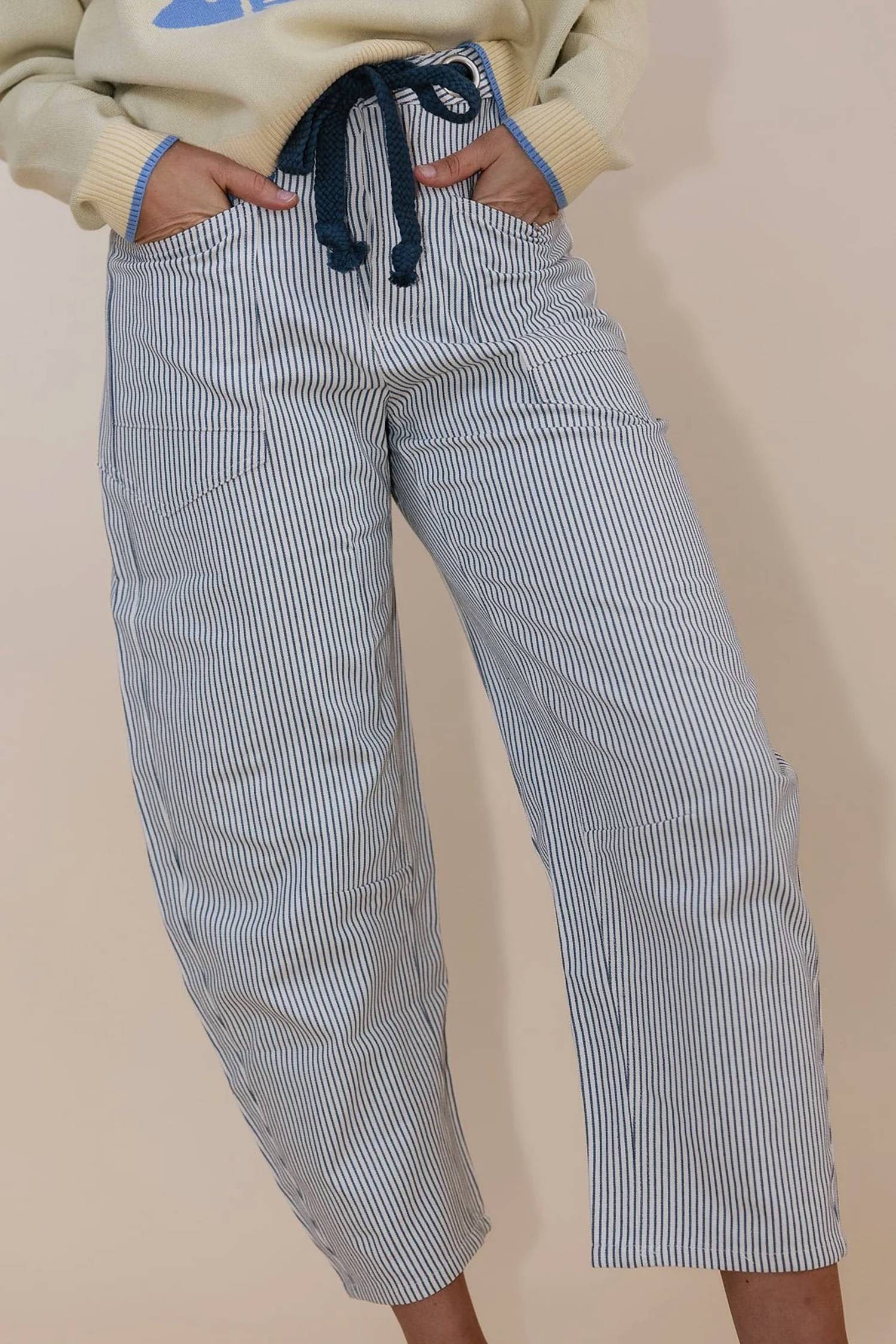 Polagram - Mel Striped Pants