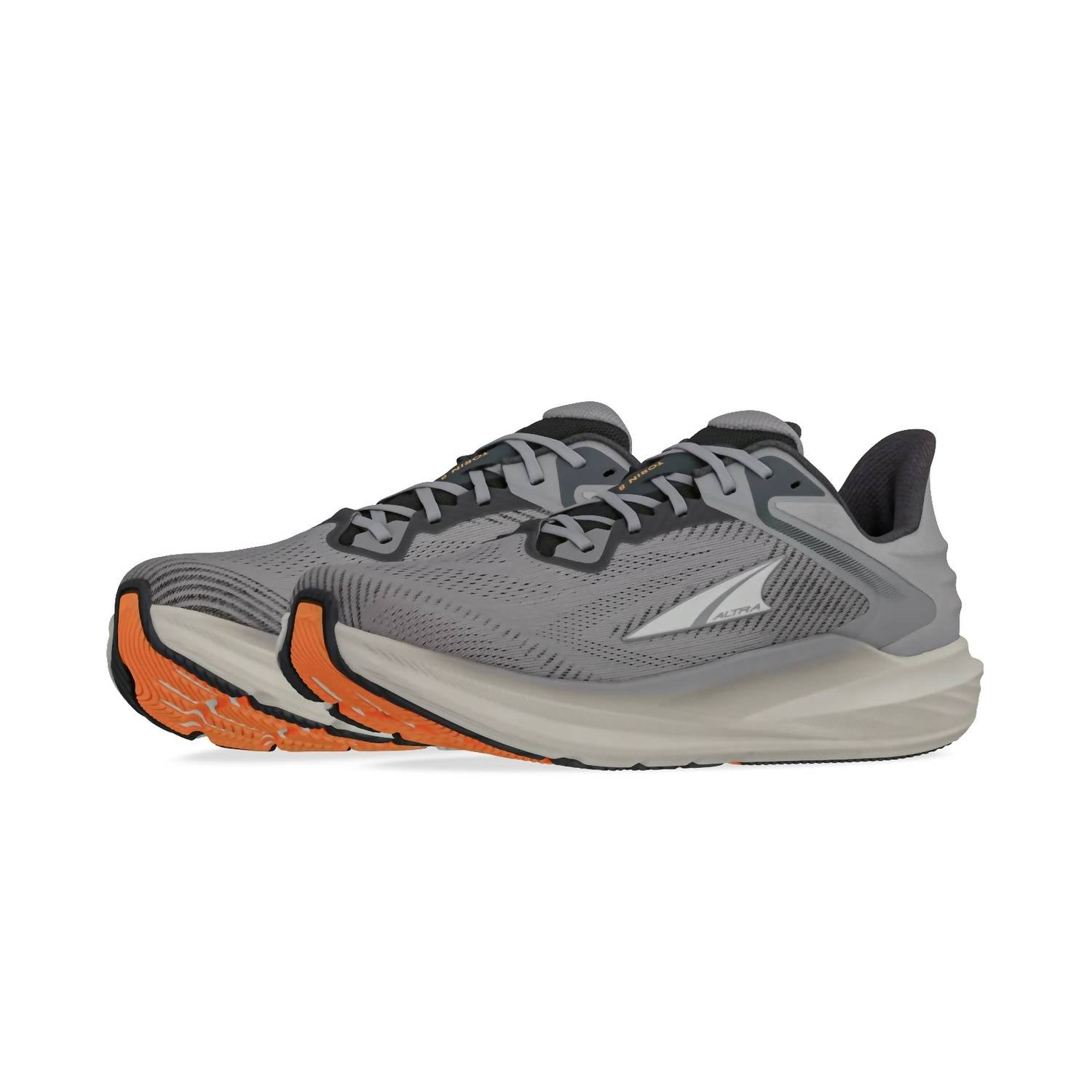 ALTRA Men's Torin 8 Running Shoes in dark shawdow - men's shoe - detail view