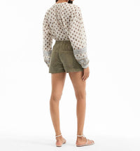 Veronica Beard - Lollie Paisley Button-down Blouse