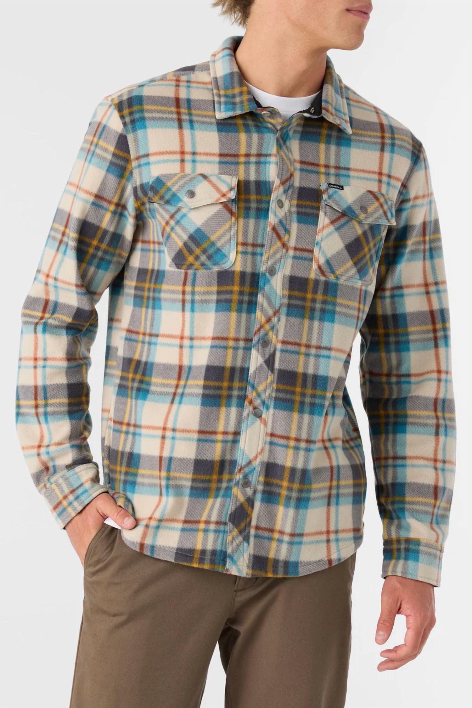 O'Neill - Glacier Plaid Fleece Overshirt