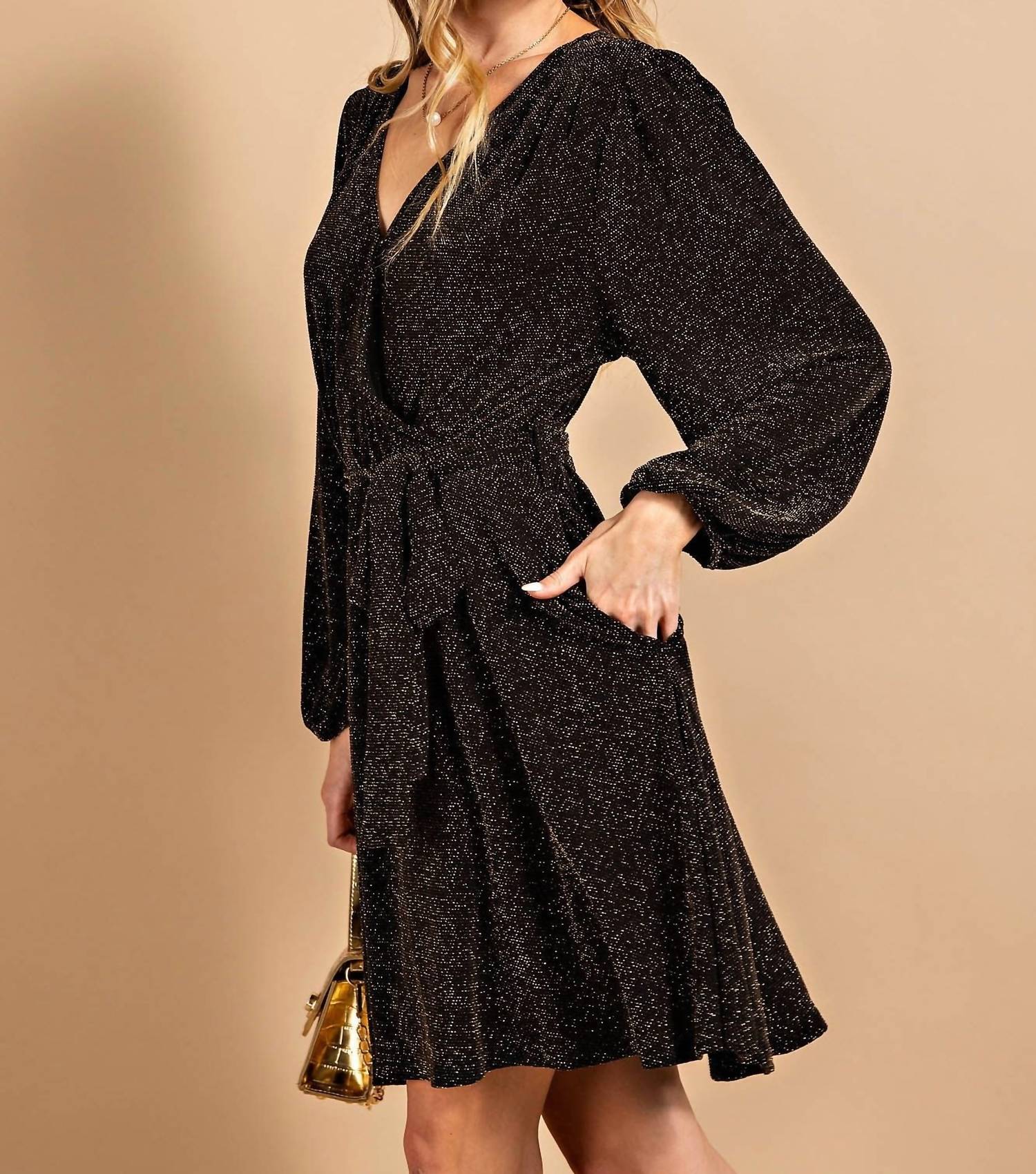 Kori - Metallic Party Dress
