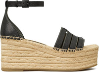 Tory Burch - Women's 80 Mm Ines Cage Wedge Espadrille Platform