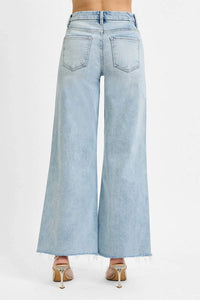 Risen - Amanda Mid Rise Wide Leg Jean