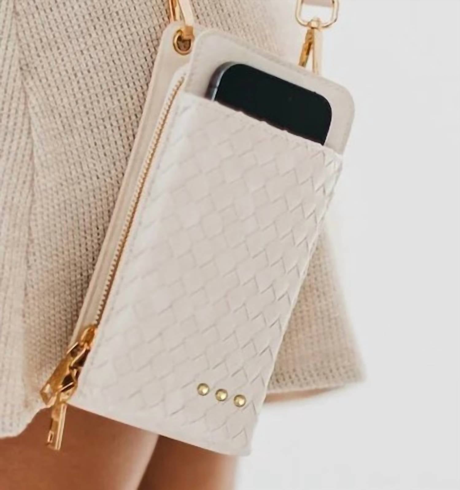 Pretty Simple - Women's Woven Double Duty Phone Bag