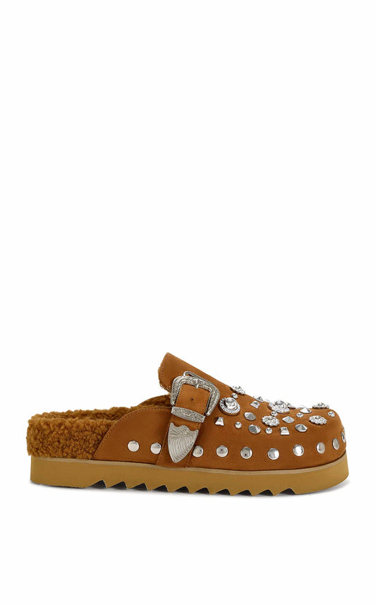 Azalea Wang - WOMEN'S CHATTER SHERPA LINED CLOG