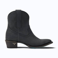 Lane Boots Women's Plain Jane Bootie in matte black - women's shoe