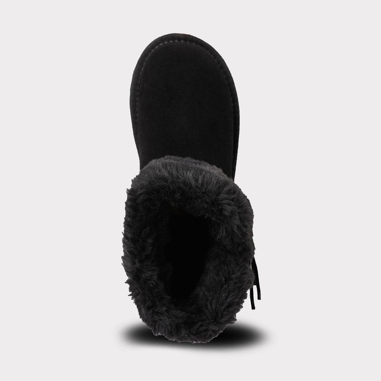 Lamo Women's Amari Suede Platform Boot in black - women's shoe - view 7