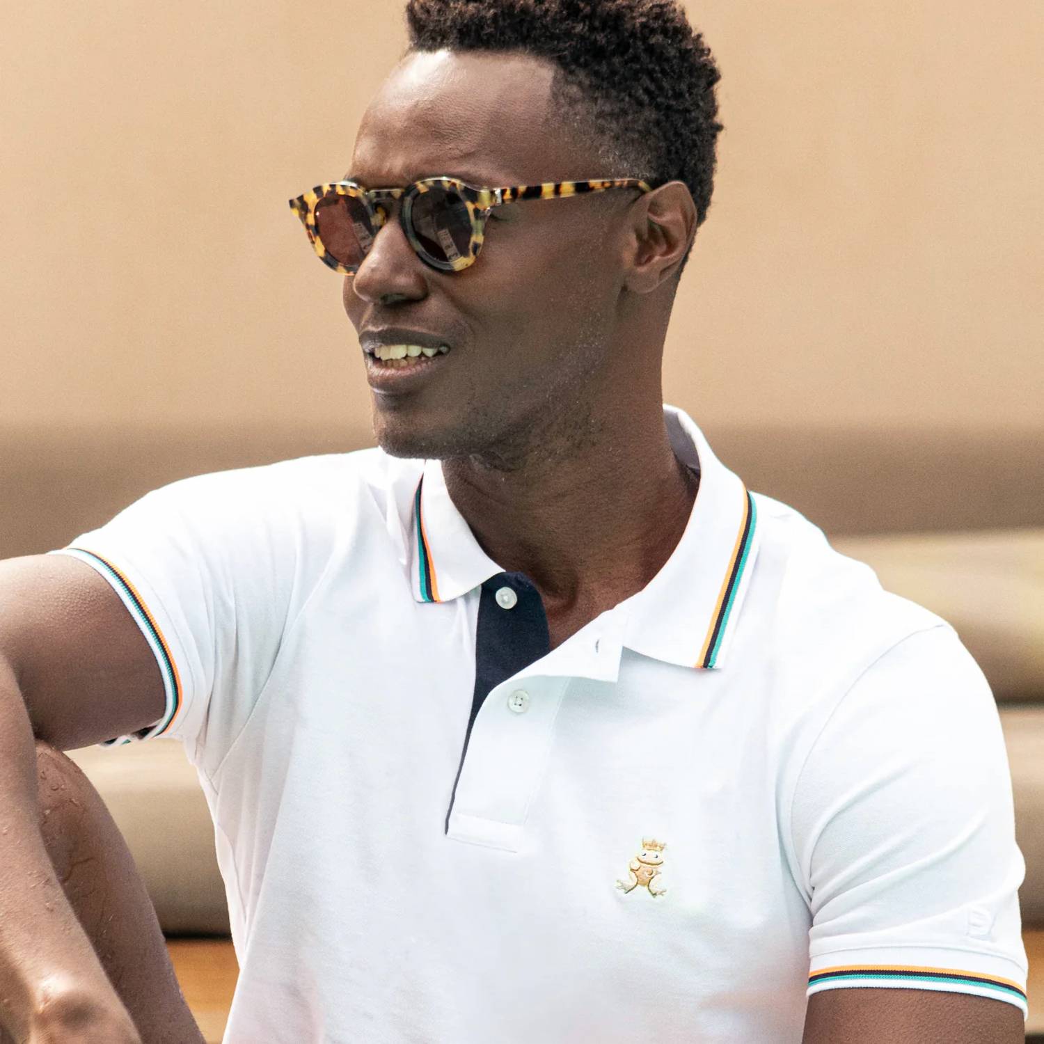 Eight X - Corsica Frog Slim Fit Polo