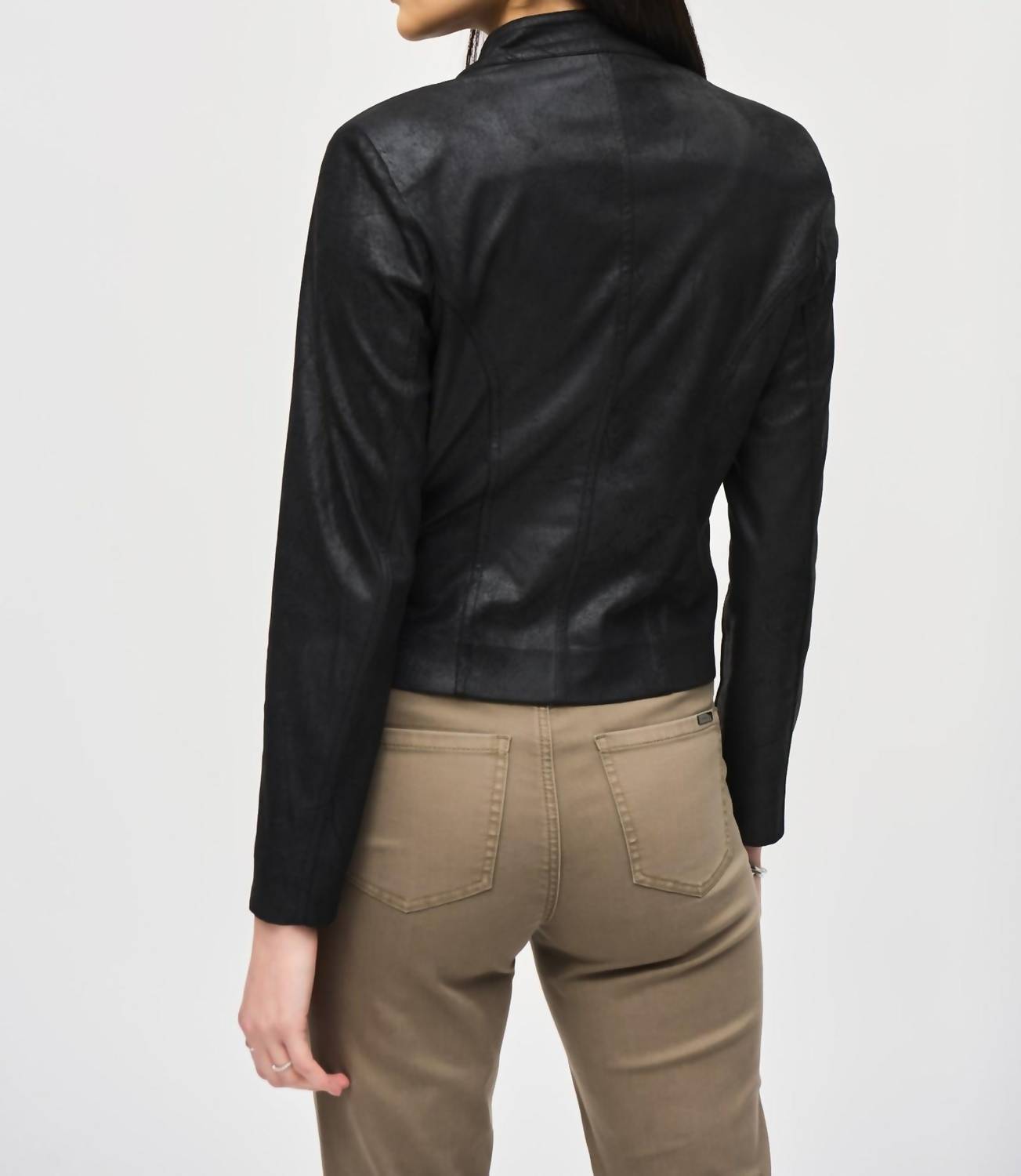 Joseph Ribkoff - Faux Suede Jacket