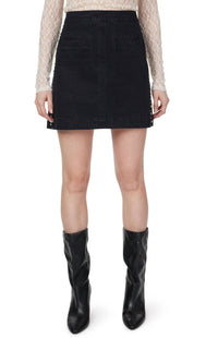 Habitual - Studded Denim Mini Skirt