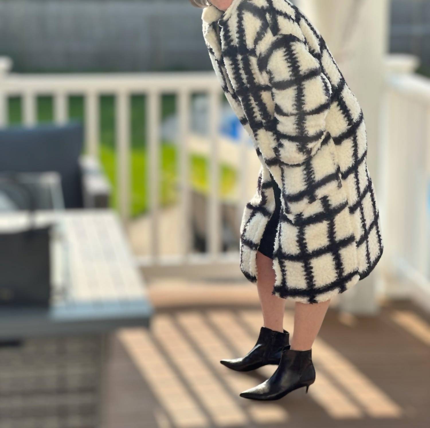 Amelia K. Luxe - Check Me Out Coat