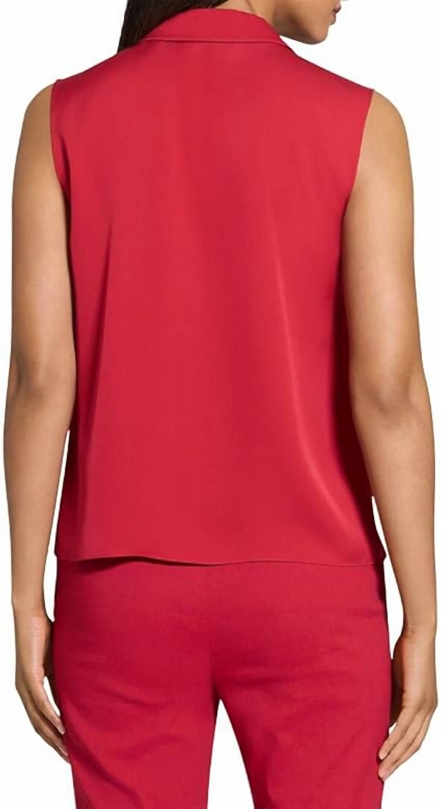 Theory - Camp Collar Top