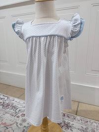 Cypress Row - Kids' Dot Flutter Dress
