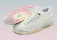 Nike - Air Jordan Retro 3 "Spring is in the Air" Sneakers