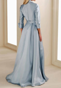 Montage By Mon Cheri - Front Button A-line Dress