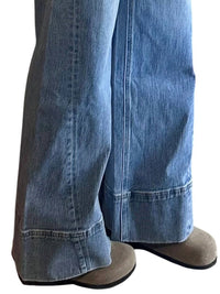 Lovervet - Olivia Side Seam Wide Leg Jeans