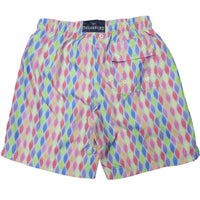 Tailorbyrd - Abstract Print Swim Trunks