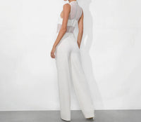Alice + Olivia - Alexander High-rise Slim Straight Trouser