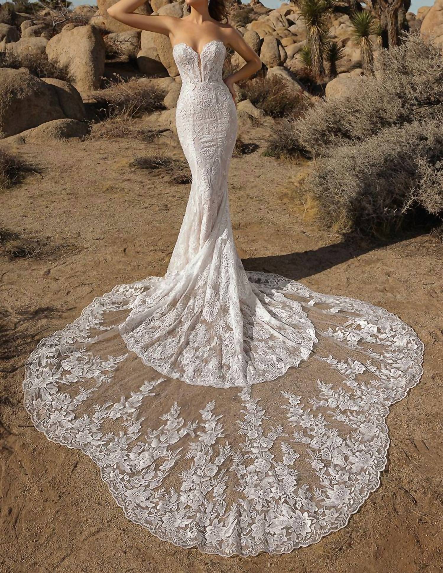 Ivoire By Kitty Chen - Glenda Sheer Mesh Dress