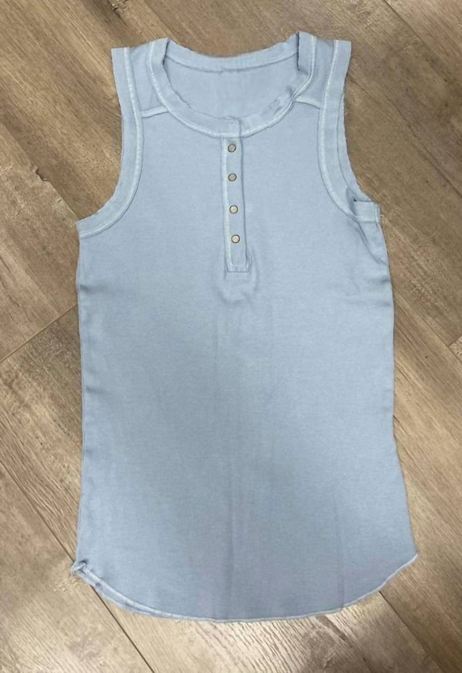 Crown Jewel - Women's Henley Crew Tank