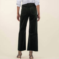Kut From The Kloth - Women's Wide Leg Raw Hem Corduroy Pants