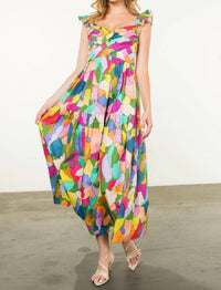 Thml - Arden Floral Midi Dress