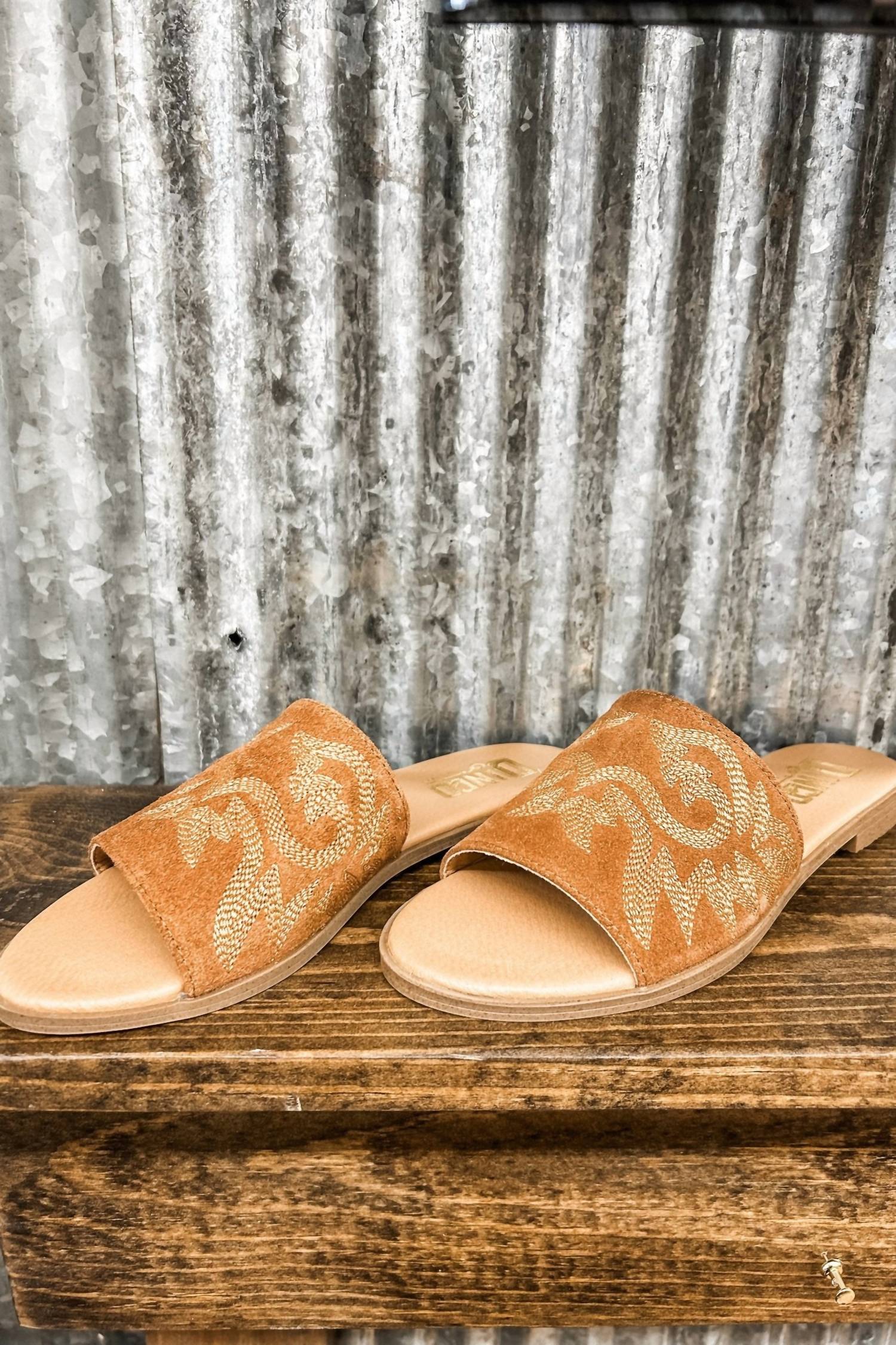 Dingo - Women's Lasso Suede Slides