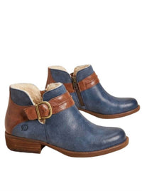 Born Women's Kati Ankle Boots in dark blue - women's shoe