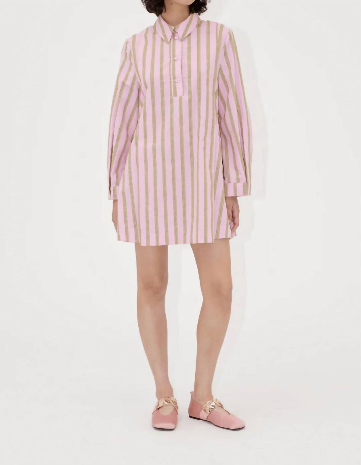 Stine Goya - Tuck Sleeve Tunic Dress