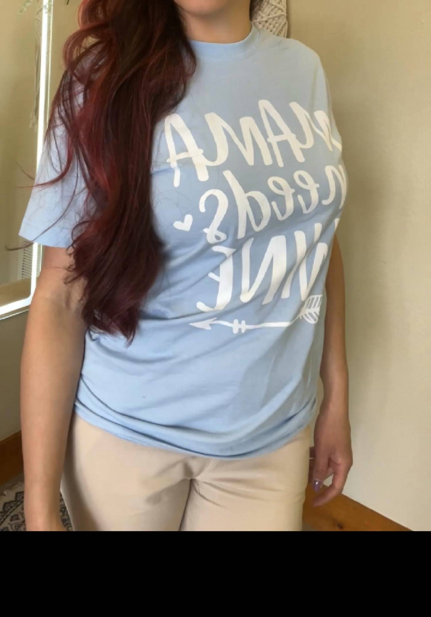 Hana - Mama Needs Wine Graphic Tee